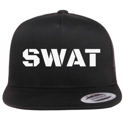 SWAT Team Halloween Costume Tactical Uniform Idea Flatbill Hat