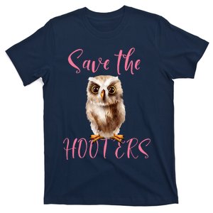 Save The Hooters Breast Cancer Awareness T-Shirt