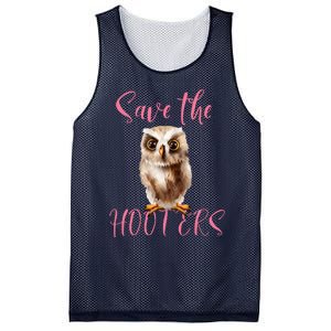 Save The Hooters Breast Cancer Awareness Mesh Reversible Basketball Jersey Tank