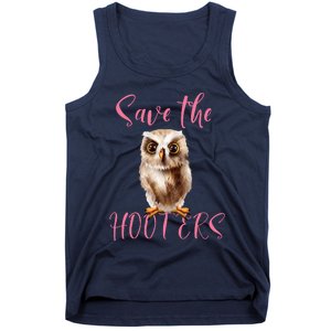 Save The Hooters Breast Cancer Awareness Tank Top