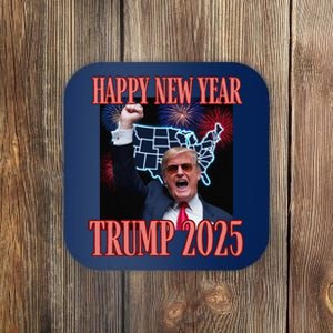 Sarcastic Trump Happy New Year 2025 47th President Convicted Coaster