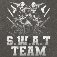 SWAT Team Halloween Costume Tactical Uniform Cotton Canvas Backpack