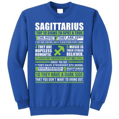 Sagittarius Traits Horoscope Zodiac Sign Top 10 Signs Cute Gift Sweatshirt