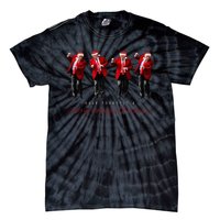 Santa Trump Have Yourself A Merry Maga Christmas Xmas Tie-Dye T-Shirt