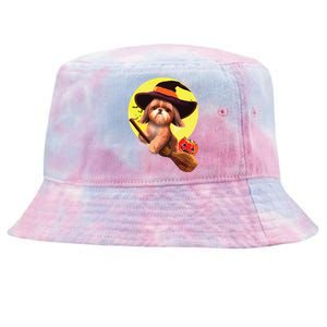 Shih Tzu Halloween Costume Men Women Boy Girl Dog Tie-Dyed Bucket Hat