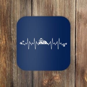 Shih Tzu Heartbeat Gift For Shih Tzu Lovers Coaster