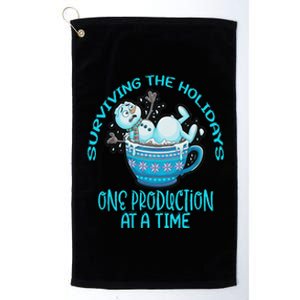 Surviving The Holidays One Production At A Time Platinum Collection Golf Towel