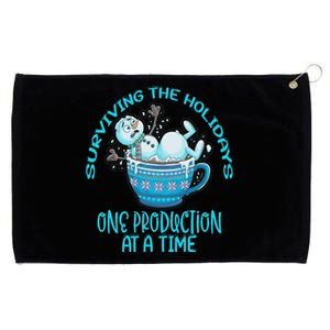 Surviving The Holidays One Production At A Time Grommeted Golf Towel