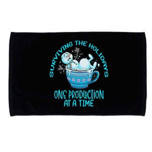 Surviving The Holidays One Production At A Time Microfiber Hand Towel