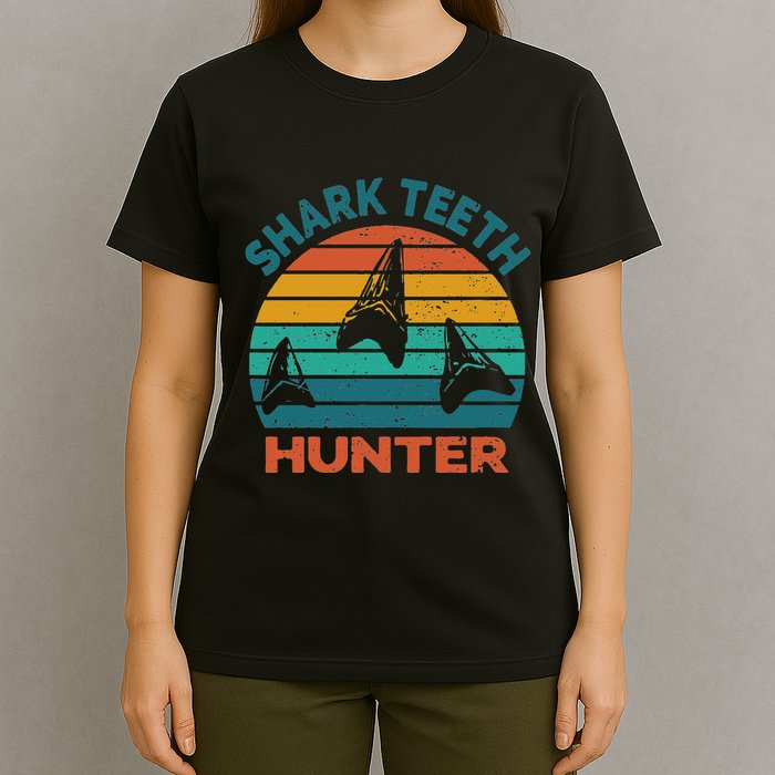 Shark Th Hunter Shark Th Collector Fossil Hunting T-Shirt