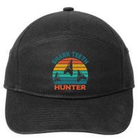 Shark Th Hunter Shark Th Collector Fossil Hunting 7-Panel Snapback Hat