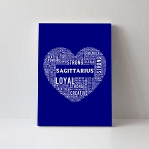 Sagittarius Traits Horoscope Zodiac Astrological Sign Love Great Gift Canvas