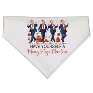 Santa Trump Have Yourself A Merry Maga Christmas Xmas Funny USA-Made Doggie Bandana