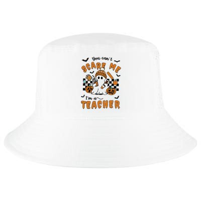 Spooky Teacher Halloween You Cant Scare Me IM A Teacher Cool Comfort Performance Bucket Hat