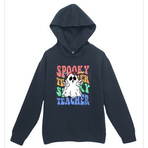 Spooky Teacher Halloween Design Preschool Prek Kindergarten Cute Gift Urban Pullover Hoodie