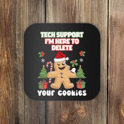 Support Tech Here To Delete Cookies Funnyprogrammer Coaster
