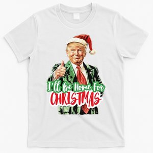 Santa Trump I’Ll Be Home For Christmas T-Shirt