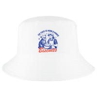 So This Is How You Make Biscuits Retro Cat Biscuit Cool Comfort Performance Bucket Hat