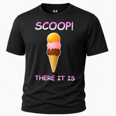 Scoop There It Is Tag Team Funny Ice Cream Pun Sweet Tooth Cute Gift Performance Shirt