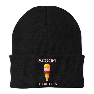 Scoop There It Is Tag Team Funny Ice Cream Pun Sweet Tooth Cute Gift Beanie