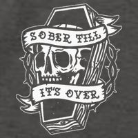 Sober Till ItS Over Aa Na Gift Recovery 12 Steps Sobriety Vector Backpack