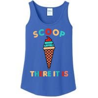 Scoop There It Is Tag Team Funny Ice Cream Pun Sweet Tooth Gift Ladies Essential Tank