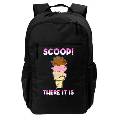 Scoop There It Is Tag Team Funny Ice Cream Pun Sweet Tooth Cute Gift Backpack