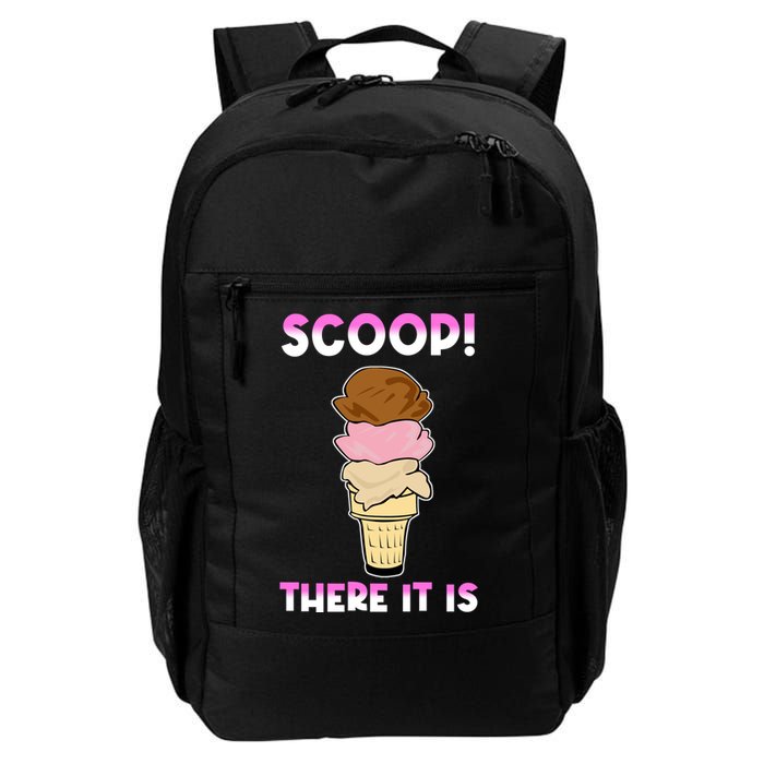Scoop There It Is Tag Team Funny Ice Cream Pun Sweet Tooth Cute Gift Backpack