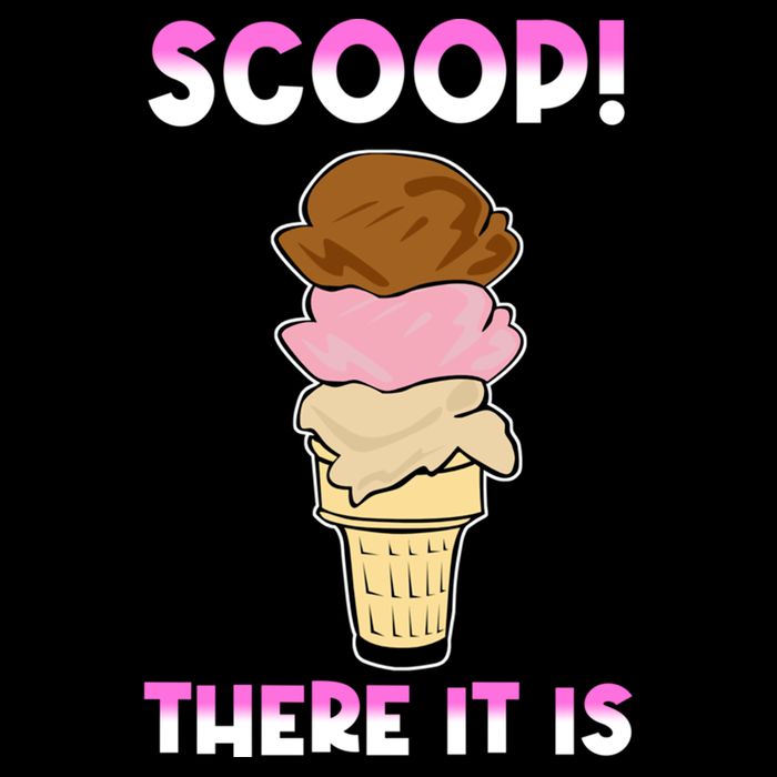 Scoop There It Is Tag Team Funny Ice Cream Pun Sweet Tooth Cute Gift Mug