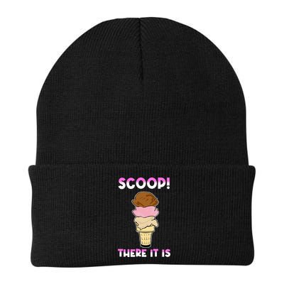 Scoop There It Is Tag Team Funny Ice Cream Pun Sweet Tooth Cute Gift Beanie