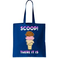 Scoop There It Is Tag Team Funny Ice Cream Pun Sweet Tooth Cute Gift Tote Bag