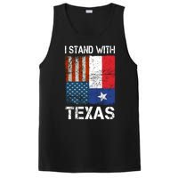 Support Texas I Stand With Texas Texan Flag Close The Border PosiCharge Competitor Tank