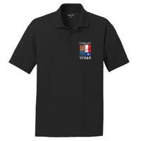 Support Texas I Stand With Texas Texan Flag Close The Border PosiCharge RacerMesh Polo