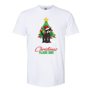 Schnauzer This Is My Christmas Pajama Gift Softstyle CVC T-Shirt