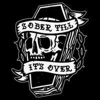 Sober Till It's Over AA NA Recovery Alcoholics Anonymous Flat Bill Trucker Hat