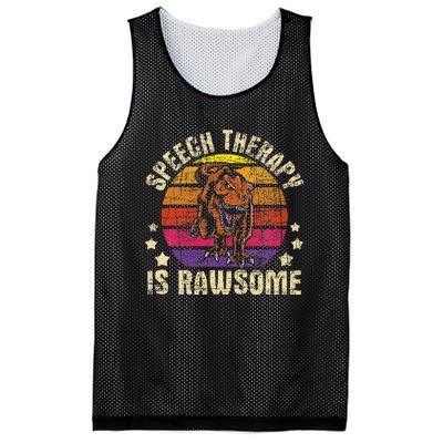 Speech Therapy Is Rawsome Speech Language Pathologist Mesh Reversible Basketball Jersey Tank