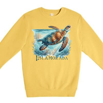 Sea Turtle Islamorada Florida Keys Premium Crewneck Sweatshirt