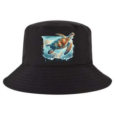 Sea Turtle Islamorada Florida Keys Cool Comfort Performance Bucket Hat