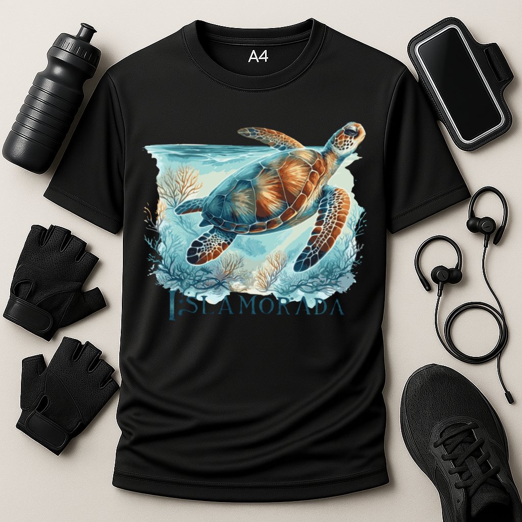 Sea Turtle Islamorada Florida Keys Performance Shirt