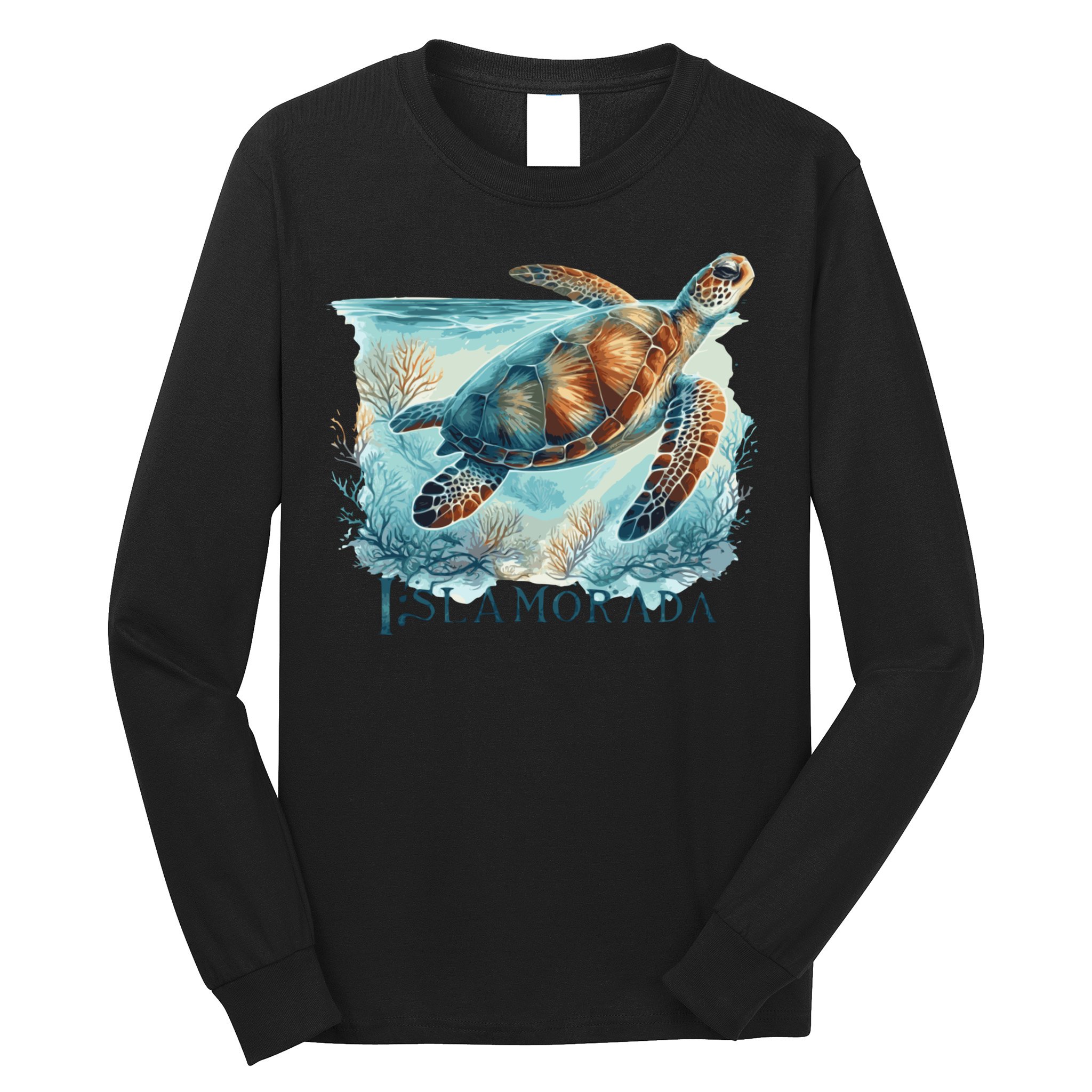 Sea Turtle Islamorada Florida Keys Long Sleeve Shirt