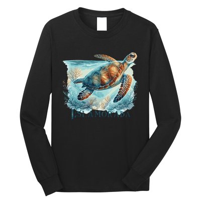 Sea Turtle Islamorada Florida Keys Long Sleeve Shirt