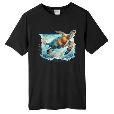 Sea Turtle Islamorada Florida Keys Tall Fusion ChromaSoft Performance T-Shirt