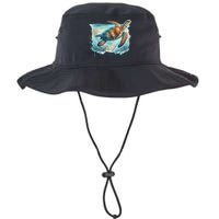 Sea Turtle Islamorada Florida Keys Bucket Hat
