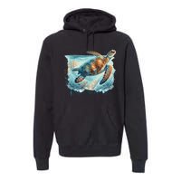 Sea Turtle Islamorada Florida Keys Premium Hoodie