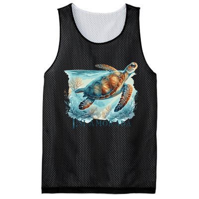 Sea Turtle Islamorada Florida Keys Mesh Reversible Basketball Jersey Tank