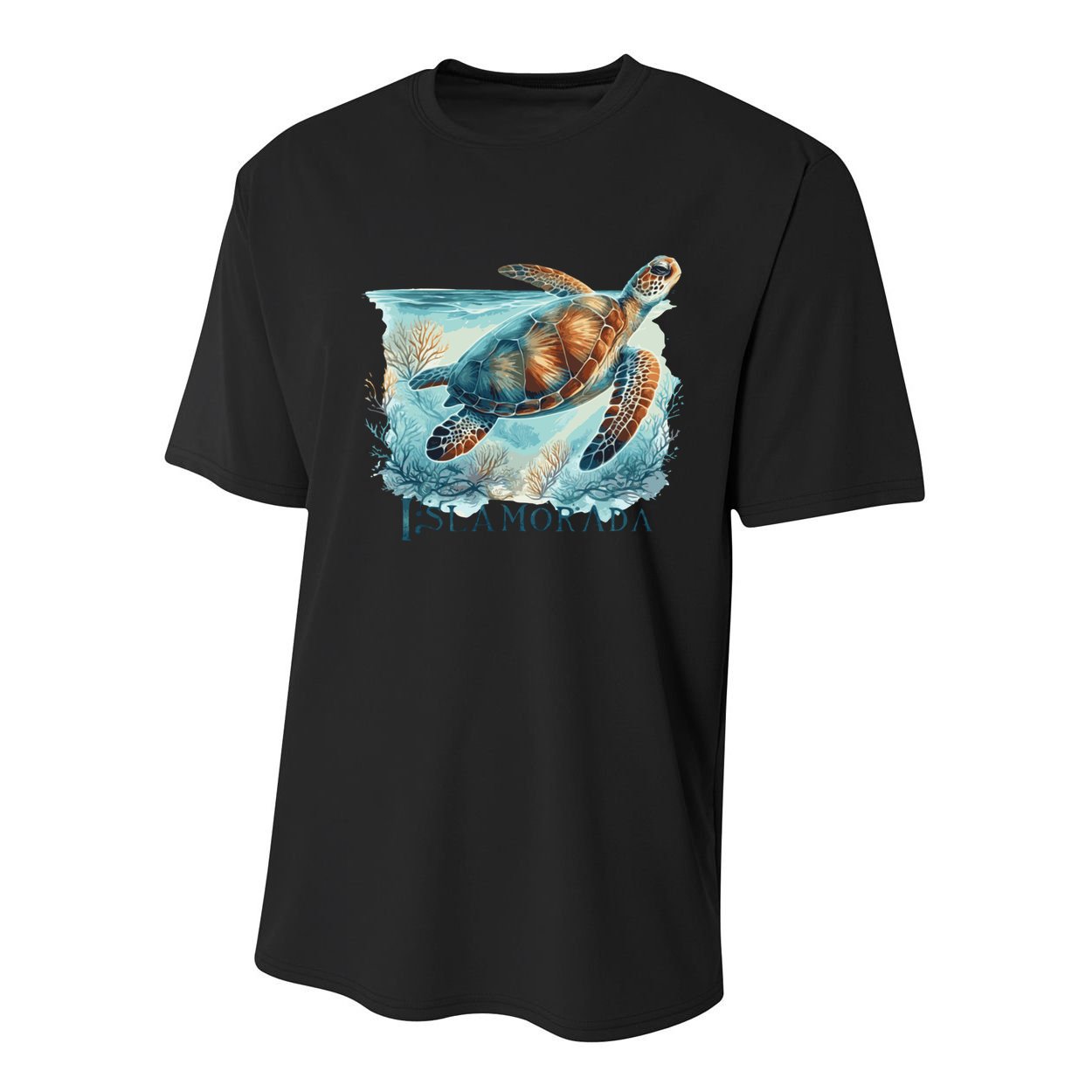 Sea Turtle Islamorada Florida Keys Youth Performance Sprint T-Shirt