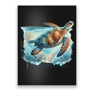 Sea Turtle Islamorada Florida Keys Poster