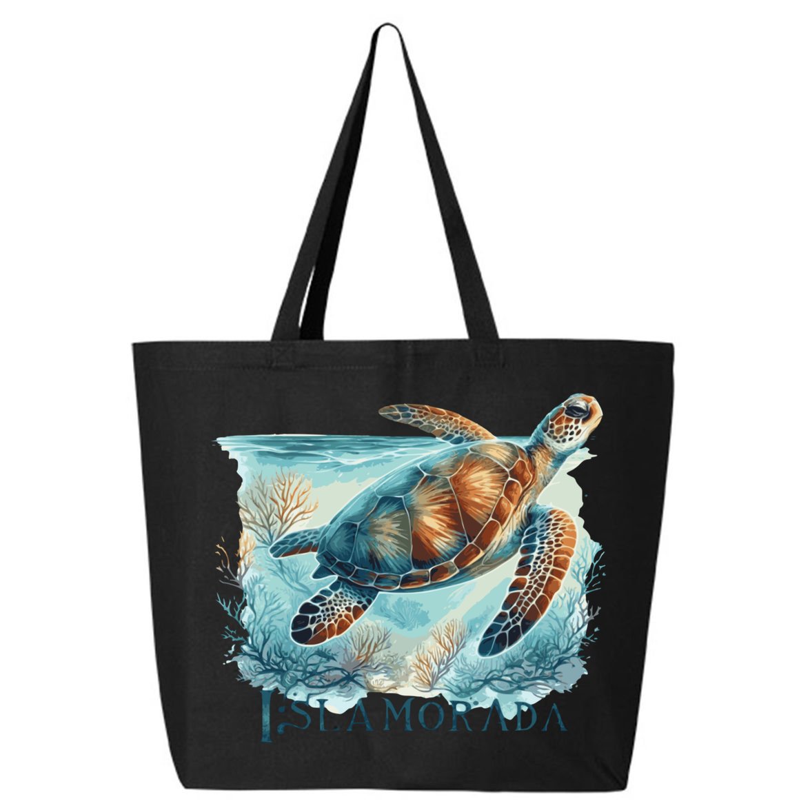 Sea Turtle Islamorada Florida Keys 25L Jumbo Tote