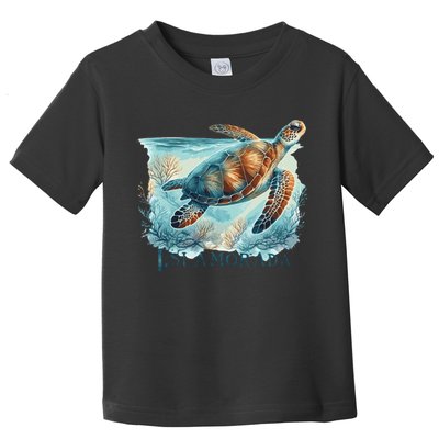 Sea Turtle Islamorada Florida Keys Toddler T-Shirt