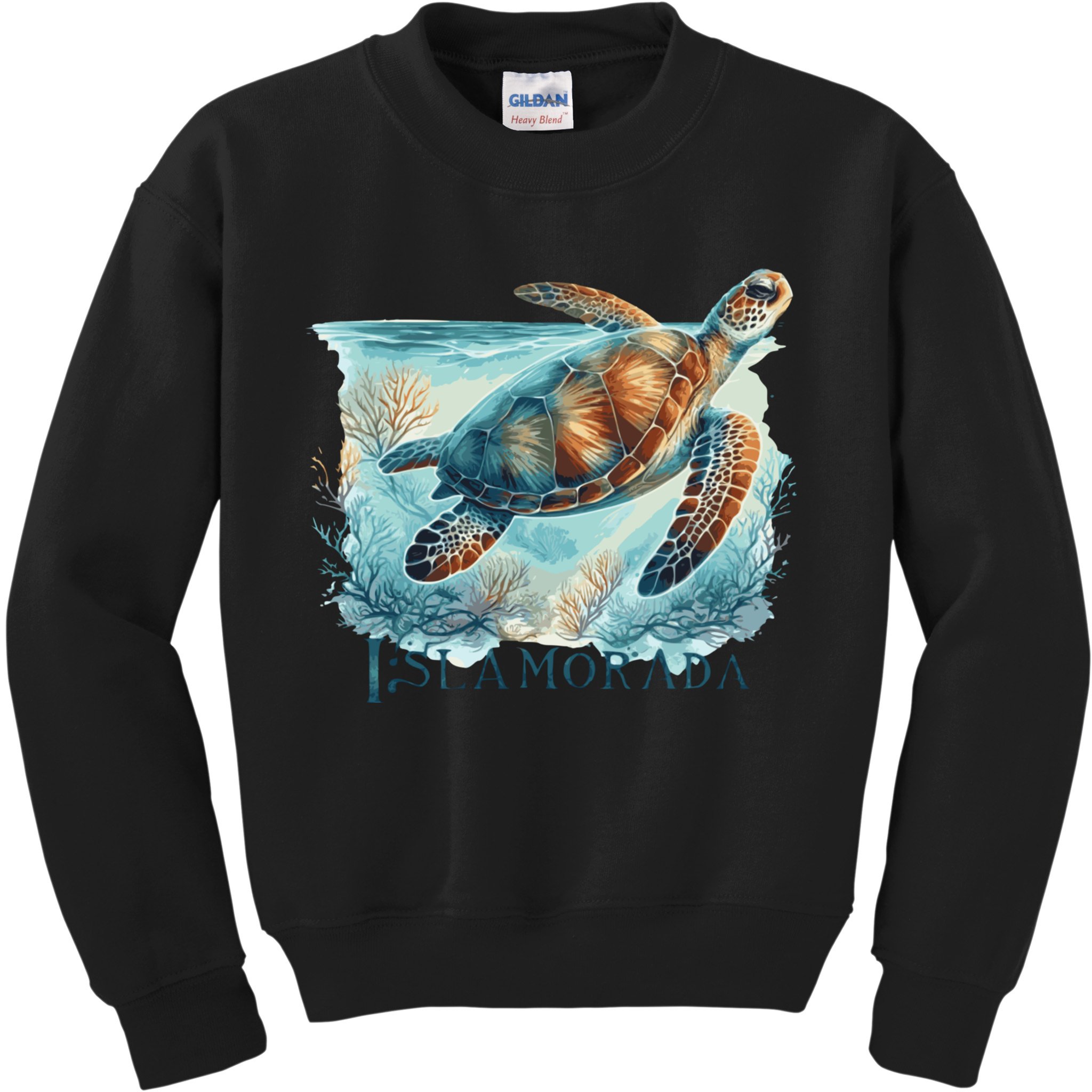 Sea Turtle Islamorada Florida Keys Kids Sweatshirt